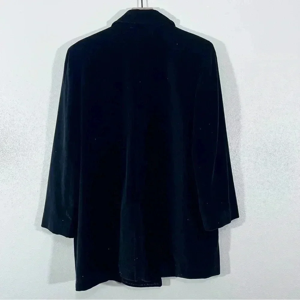 Liz Claiborne Black Shimmer Jacket